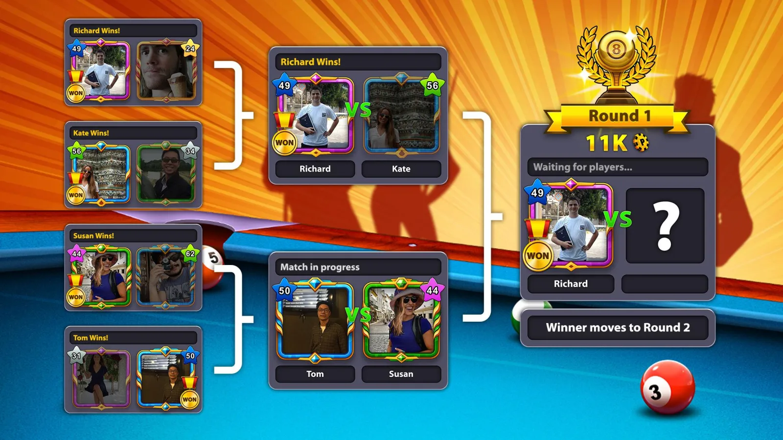 Game screenshot 8 ball pool hacks Game screenshot 8 ball pool hacks