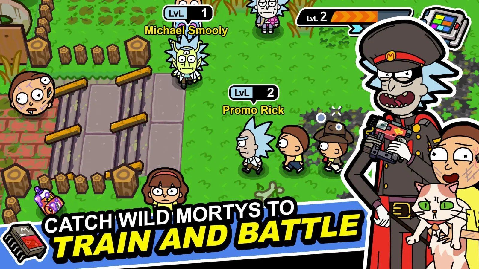 Game screenshot Pocket Mortys mod apk Game screenshot Pocket Mortys mod apk