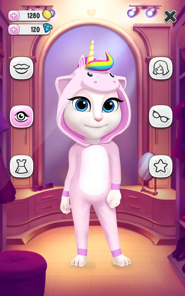 Game screenshot My talking Angela cheats Game screenshot My talking Angela cheats