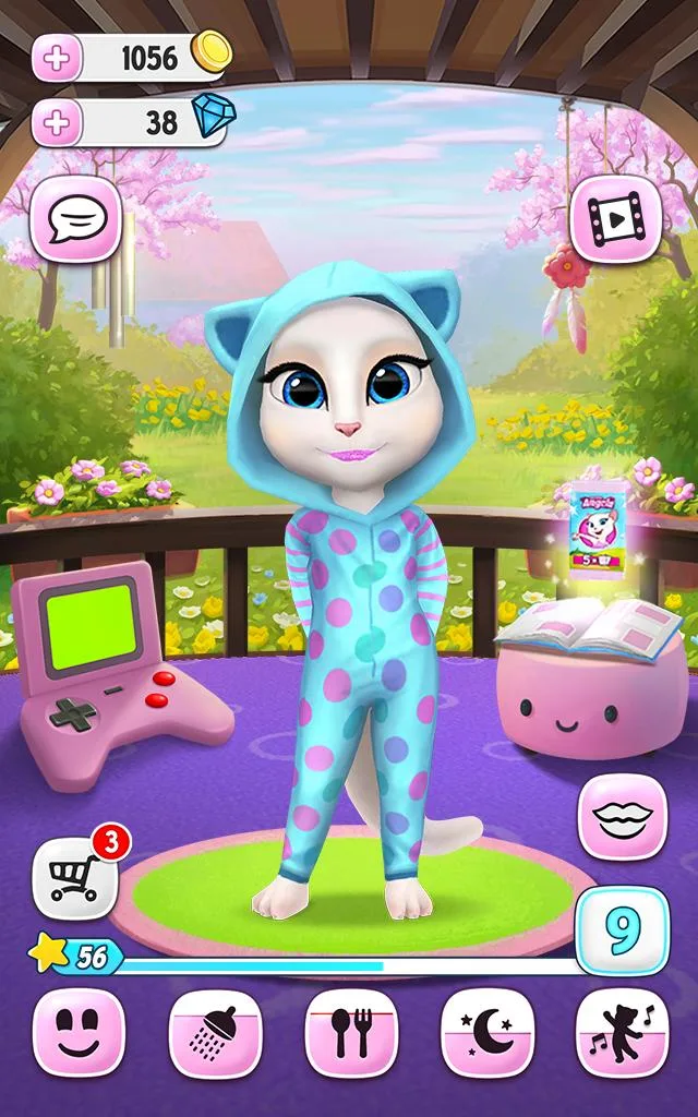 Game screenshot My talking Angela hacked Game screenshot My talking Angela hacked