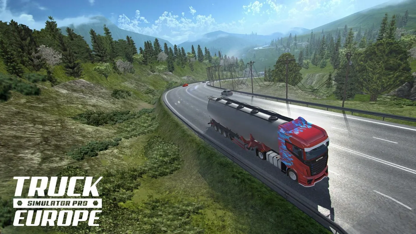 Game screenshot Truck Simulator PRO Europe mod apk Game screenshot Truck Simulator PRO Europe mod apk