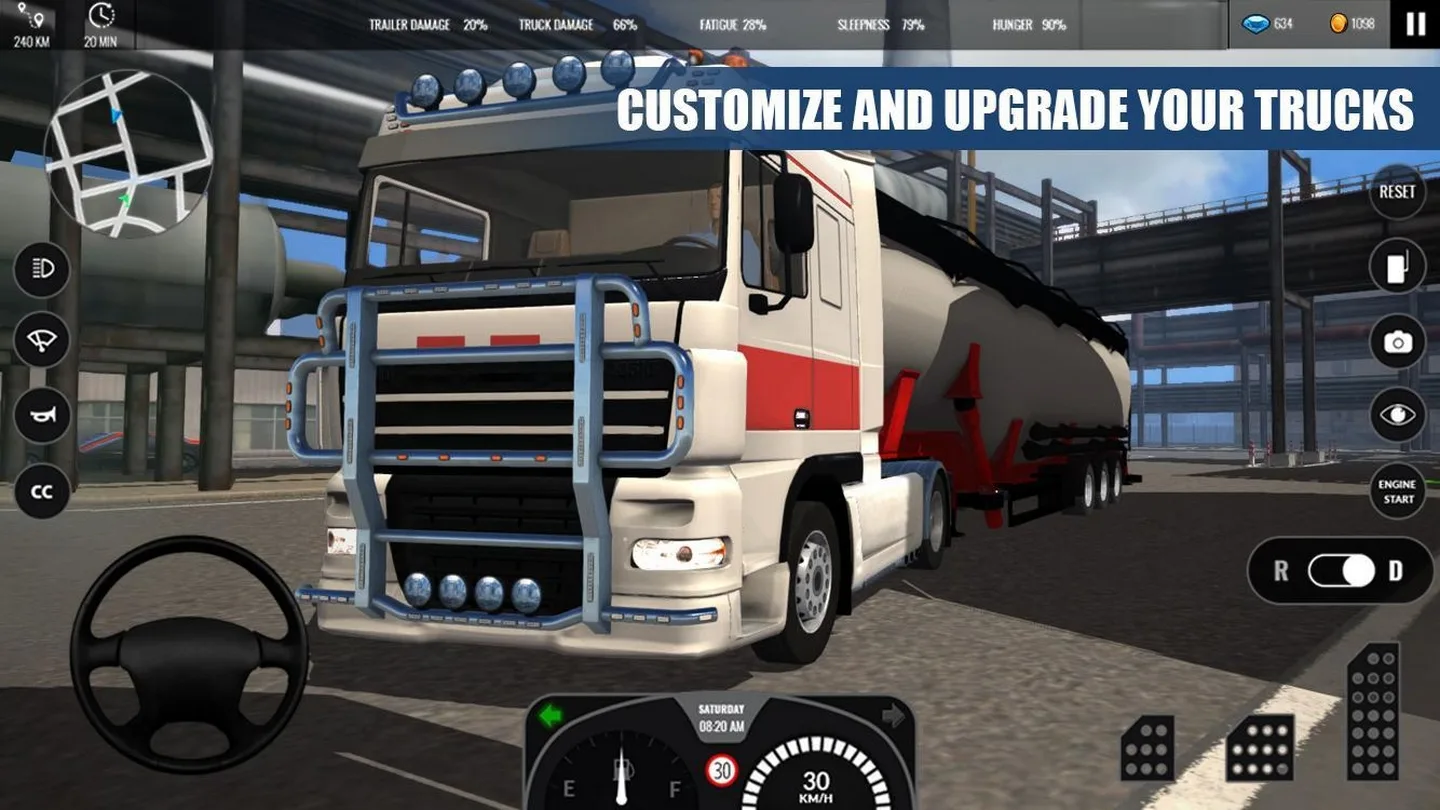 Game screenshot Truck Simulator PRO Europe hacked Game screenshot Truck Simulator PRO Europe hacked