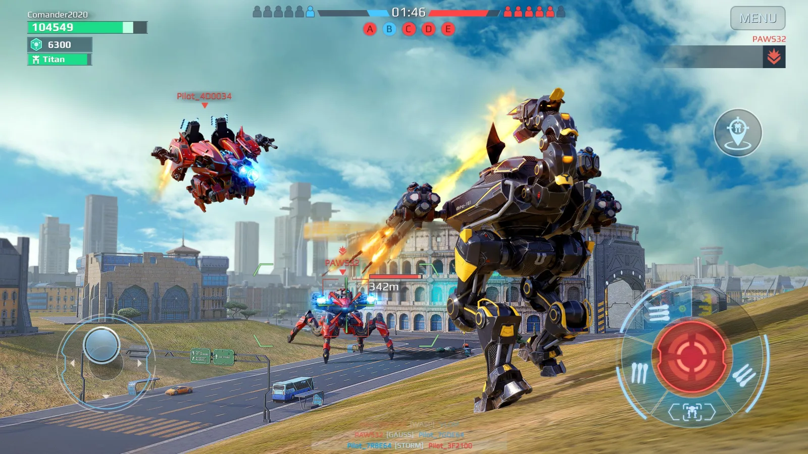 Game screenshot War Robots apk Game screenshot War Robots apk