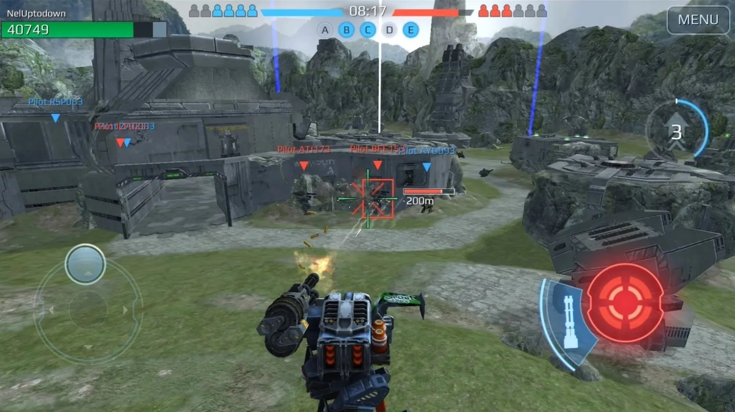Game screenshot War Robots unblocked Game screenshot War Robots unblocked