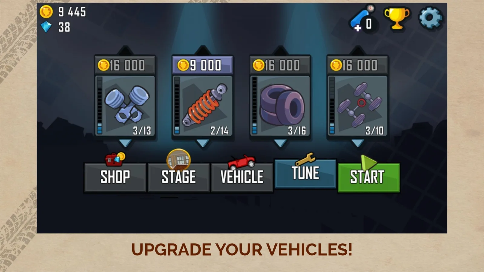 Game screenshot Hill Climb Racing apk Game screenshot Hill Climb Racing apk