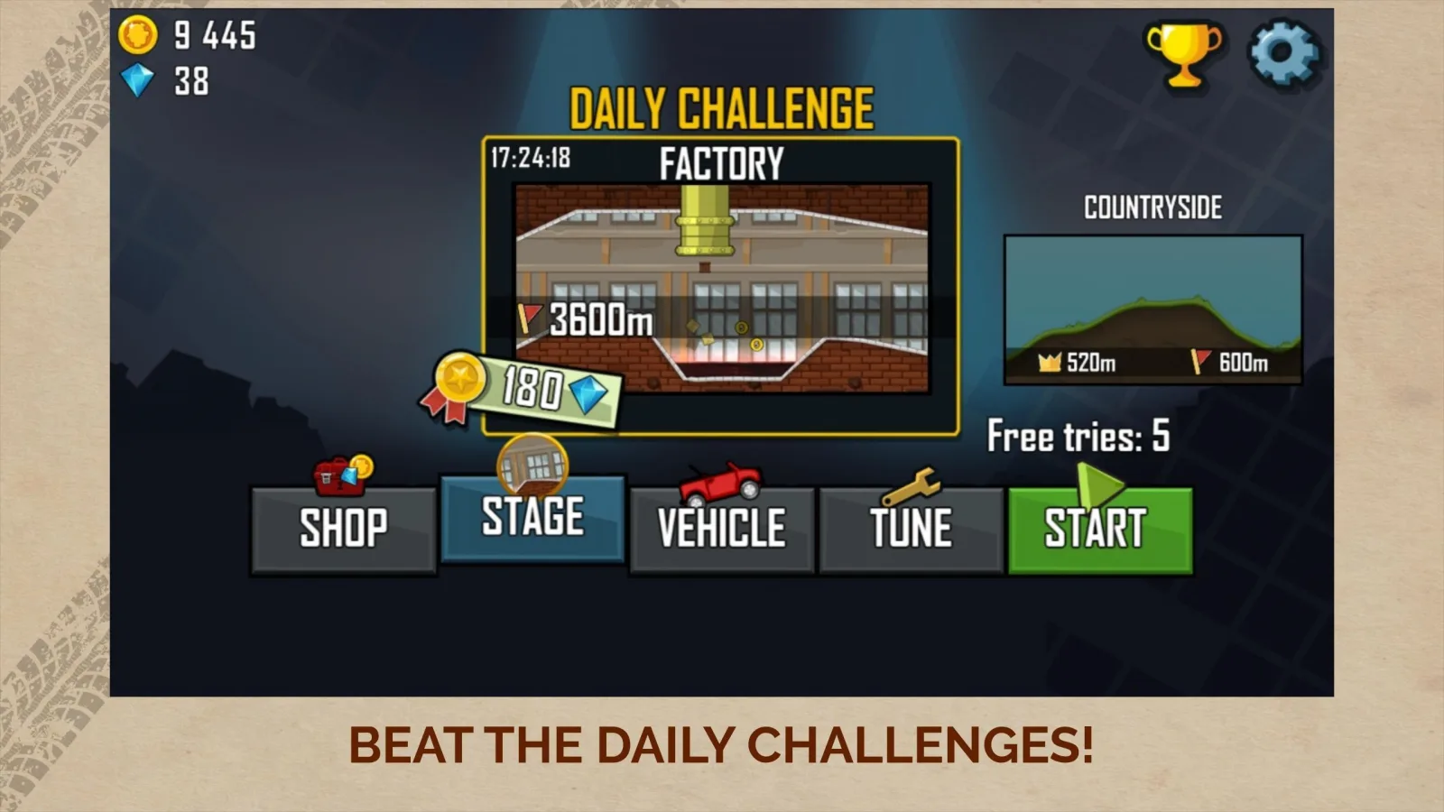 Game screenshot Hill Climb Racing cracked Game screenshot Hill Climb Racing cracked