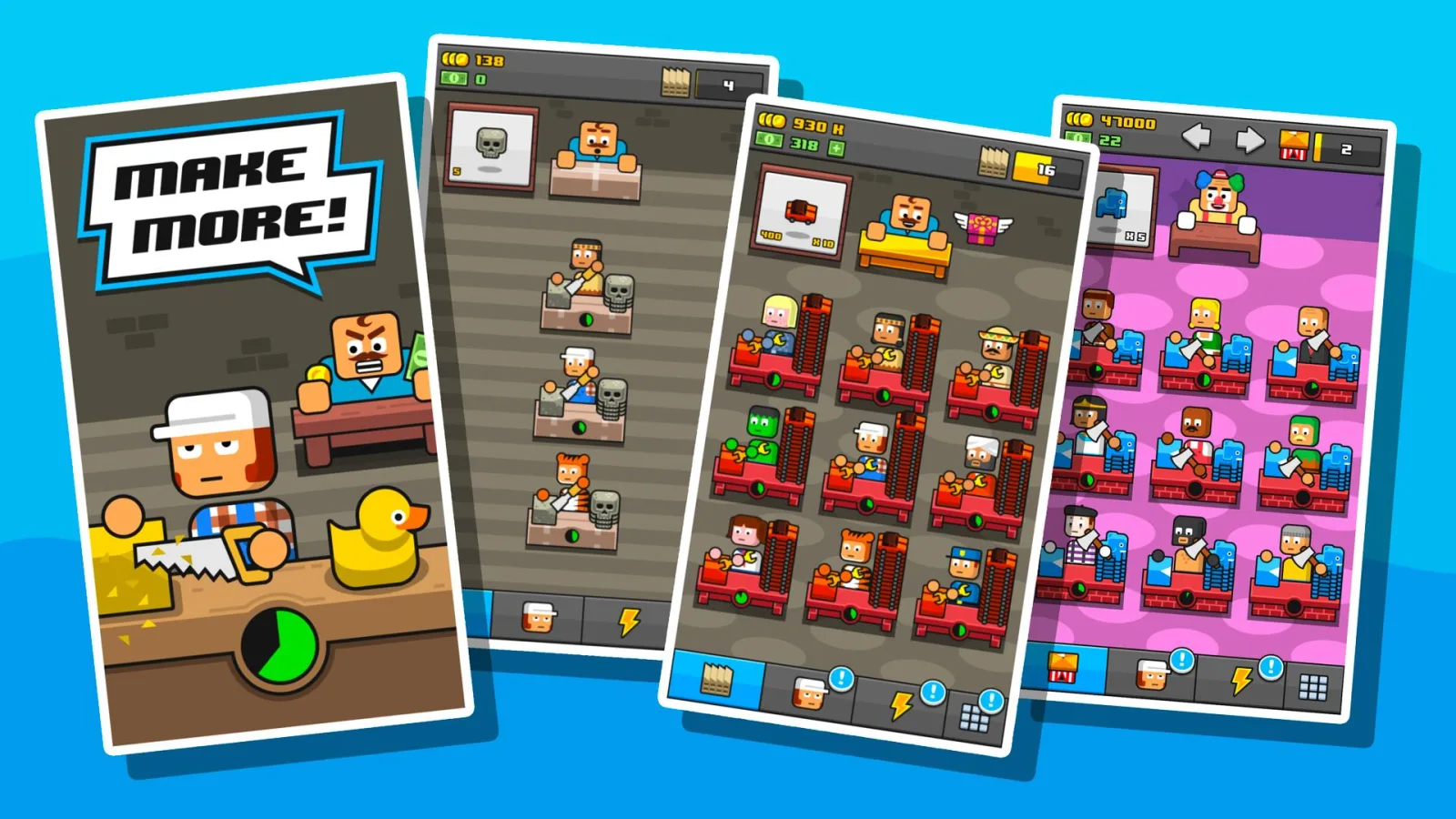 Game screenshot Make More cheats Game screenshot Make More cheats