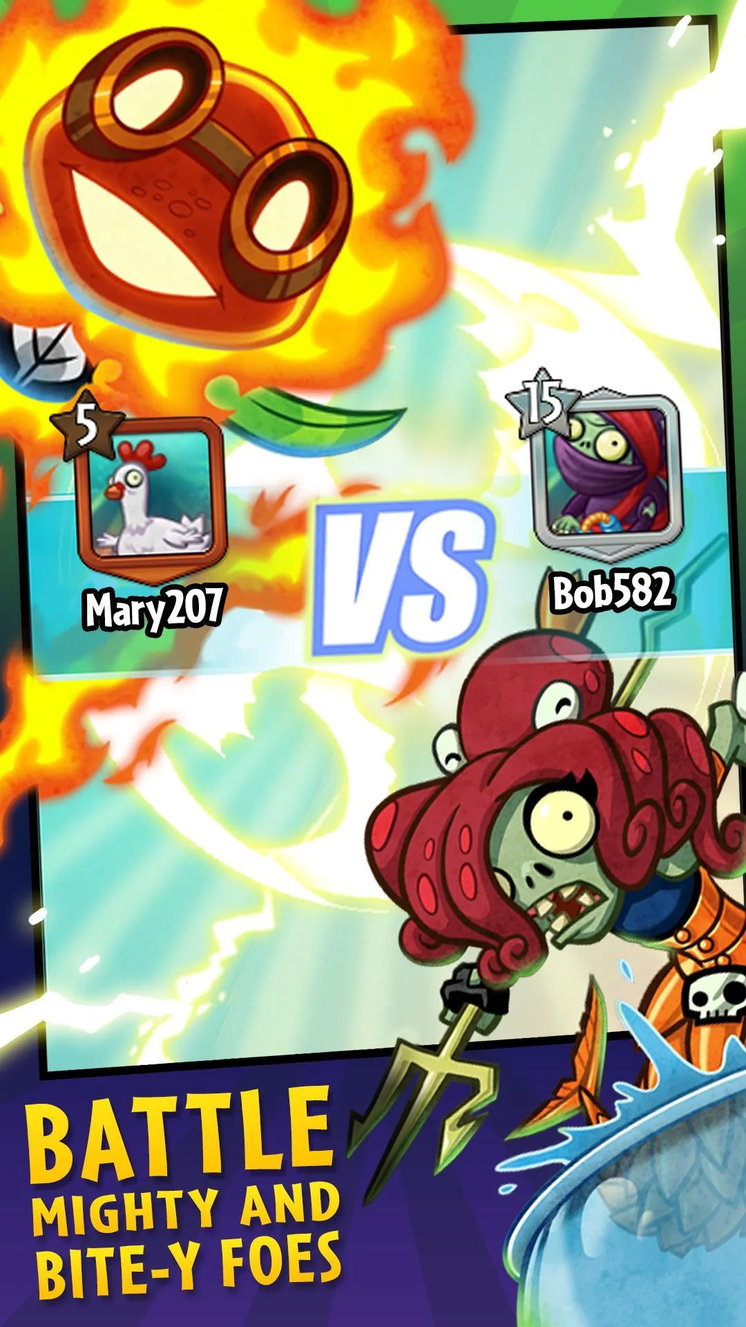 Game screenshot Plants vs Zombies Heroes apk Game screenshot Plants vs Zombies Heroes apk
