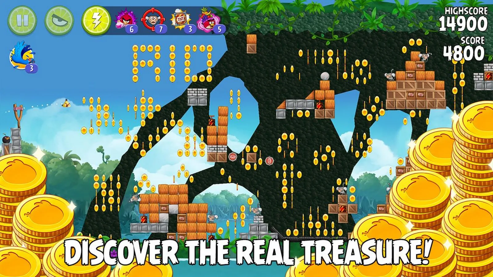 Game screenshot Angry Birds Rio cracked Game screenshot Angry Birds Rio cracked
