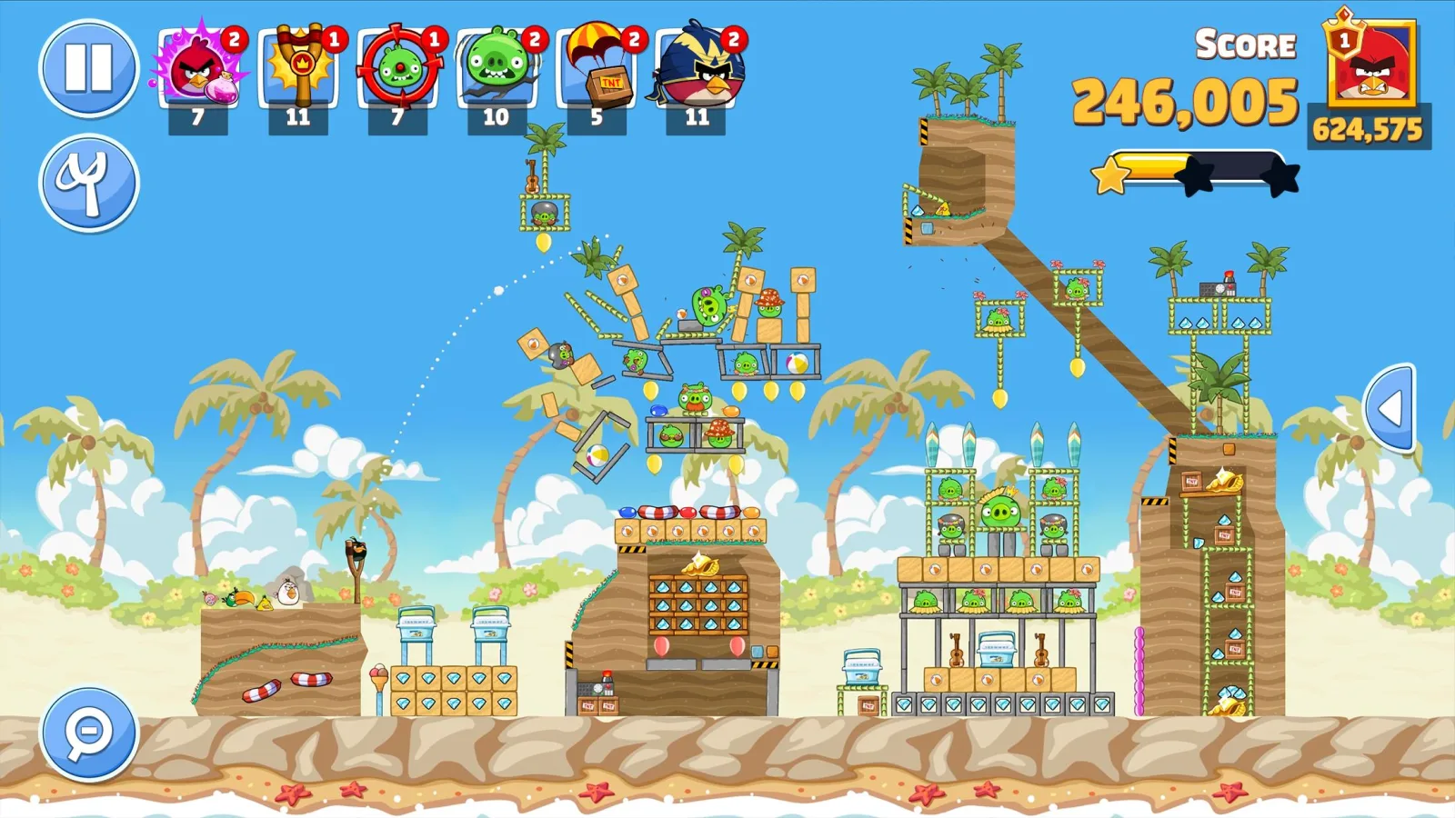 Game screenshot Angry Birds Friends cracked Game screenshot Angry Birds Friends cracked
