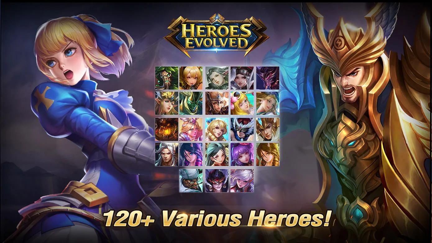 Game screenshot Heroes Evolved cheats Game screenshot Heroes Evolved cheats
