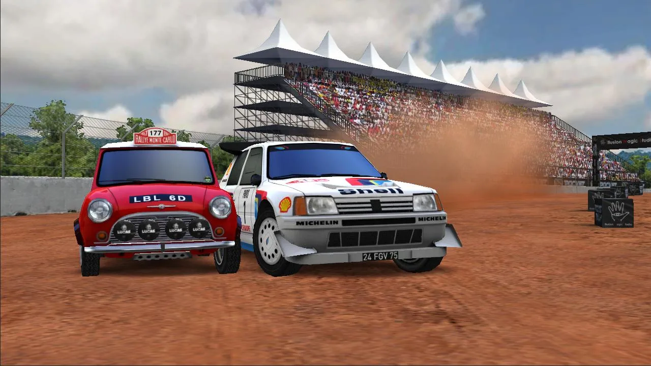 Game screenshot Pocket Rally unblocked Game screenshot Pocket Rally unblocked