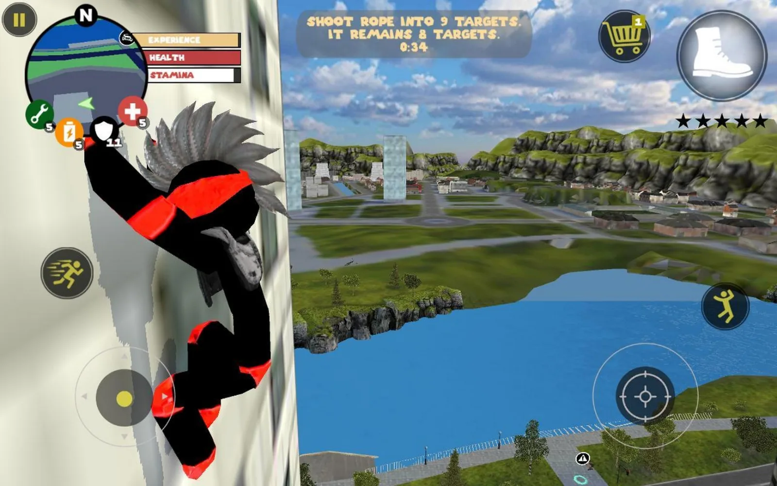 Game screenshot stickman rope hero hacked Game screenshot stickman rope hero hacked