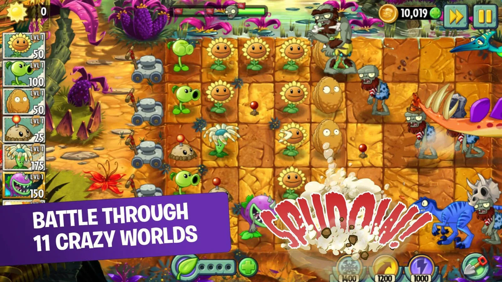 Game screenshot Plants vs Zombies 2 hack Game screenshot Plants vs Zombies 2 hack