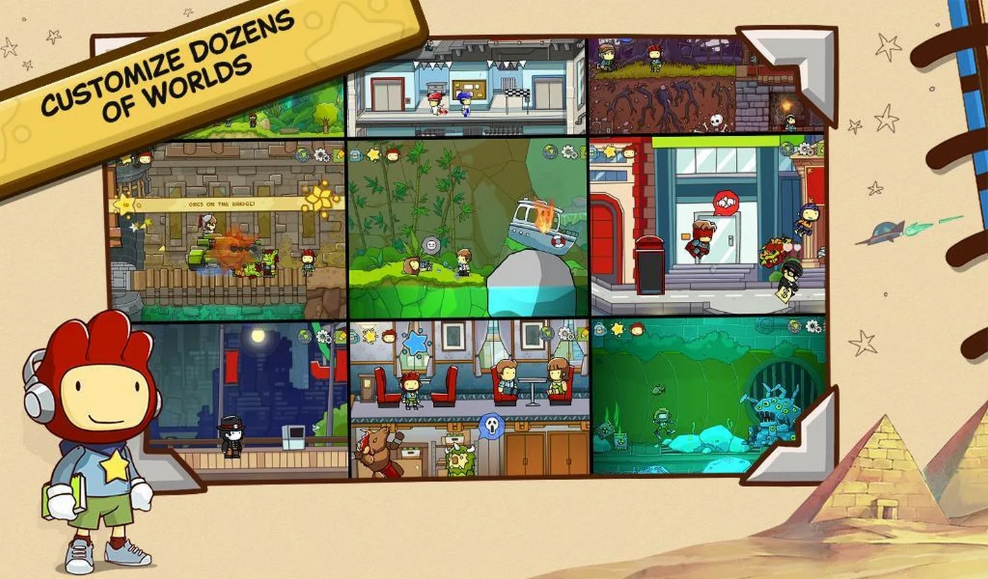 Game screenshot Scribblenauts Unlimited mod Game screenshot Scribblenauts Unlimited mod