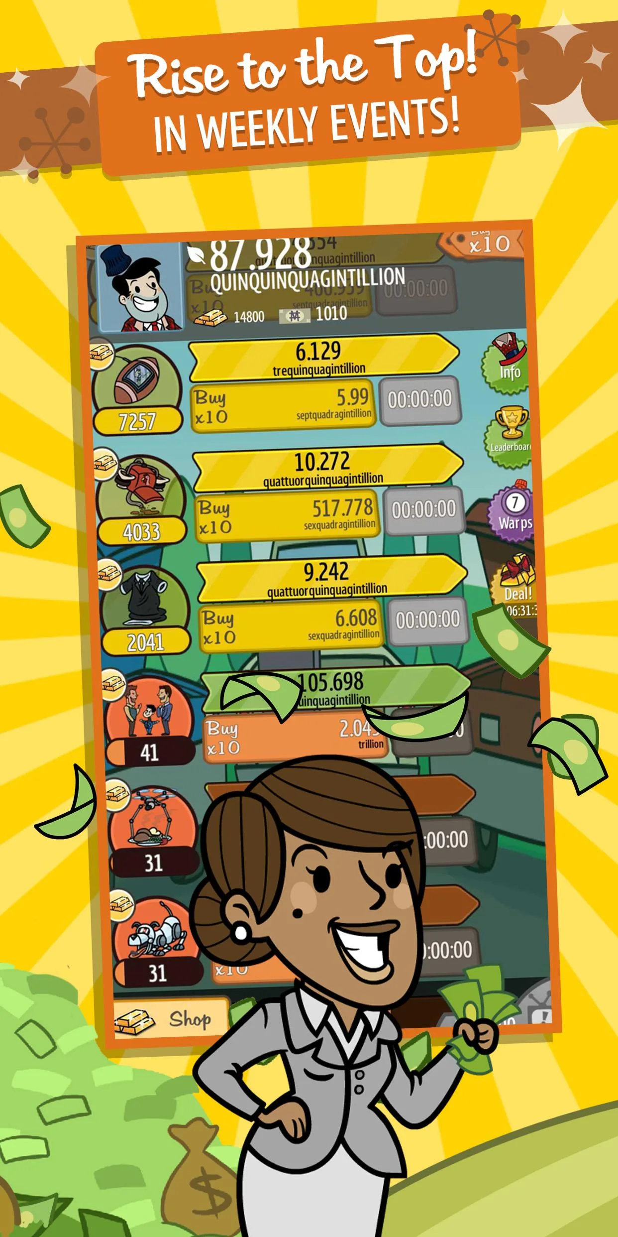 Game screenshot adventure capitalist cracked Game screenshot adventure capitalist cracked