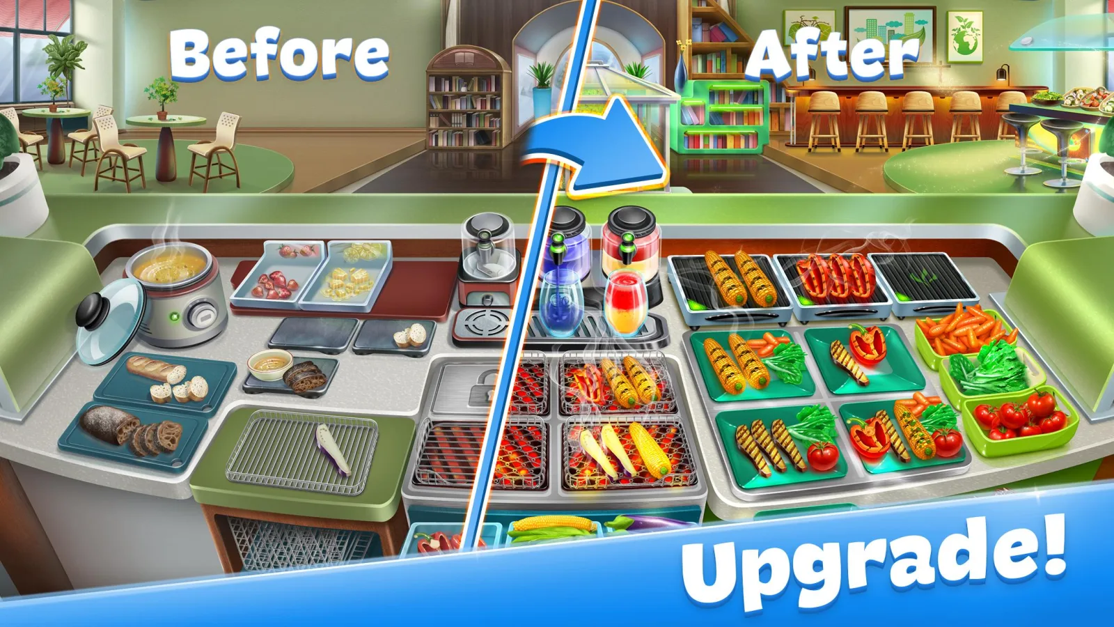 Cooking Fever Mod (Unlimited Coins/Gems) screenshot 4 Cooking Fever Mod (Unlimited Coins/Gems) screenshot 4