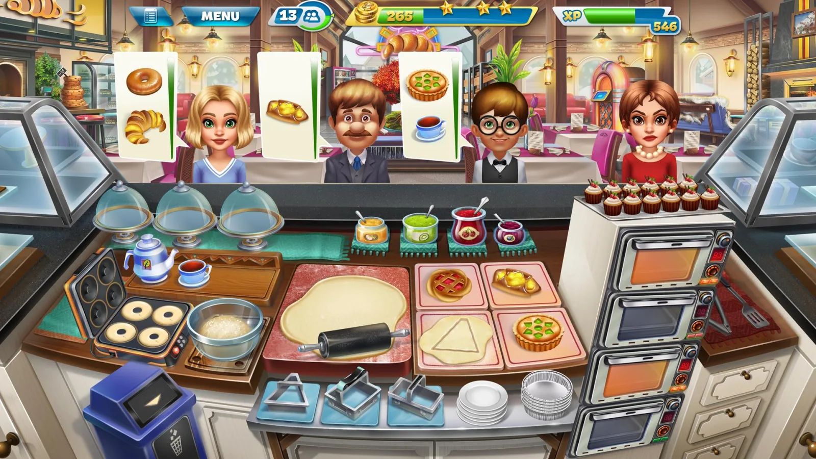 Cooking Fever Mod (Unlimited Coins/Gems) screenshot 7 Cooking Fever Mod (Unlimited Coins/Gems) screenshot 7