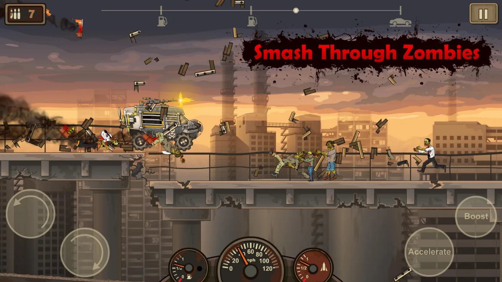 Game screenshot Earn to Die 2 mod apk Game screenshot Earn to Die 2 mod apk
