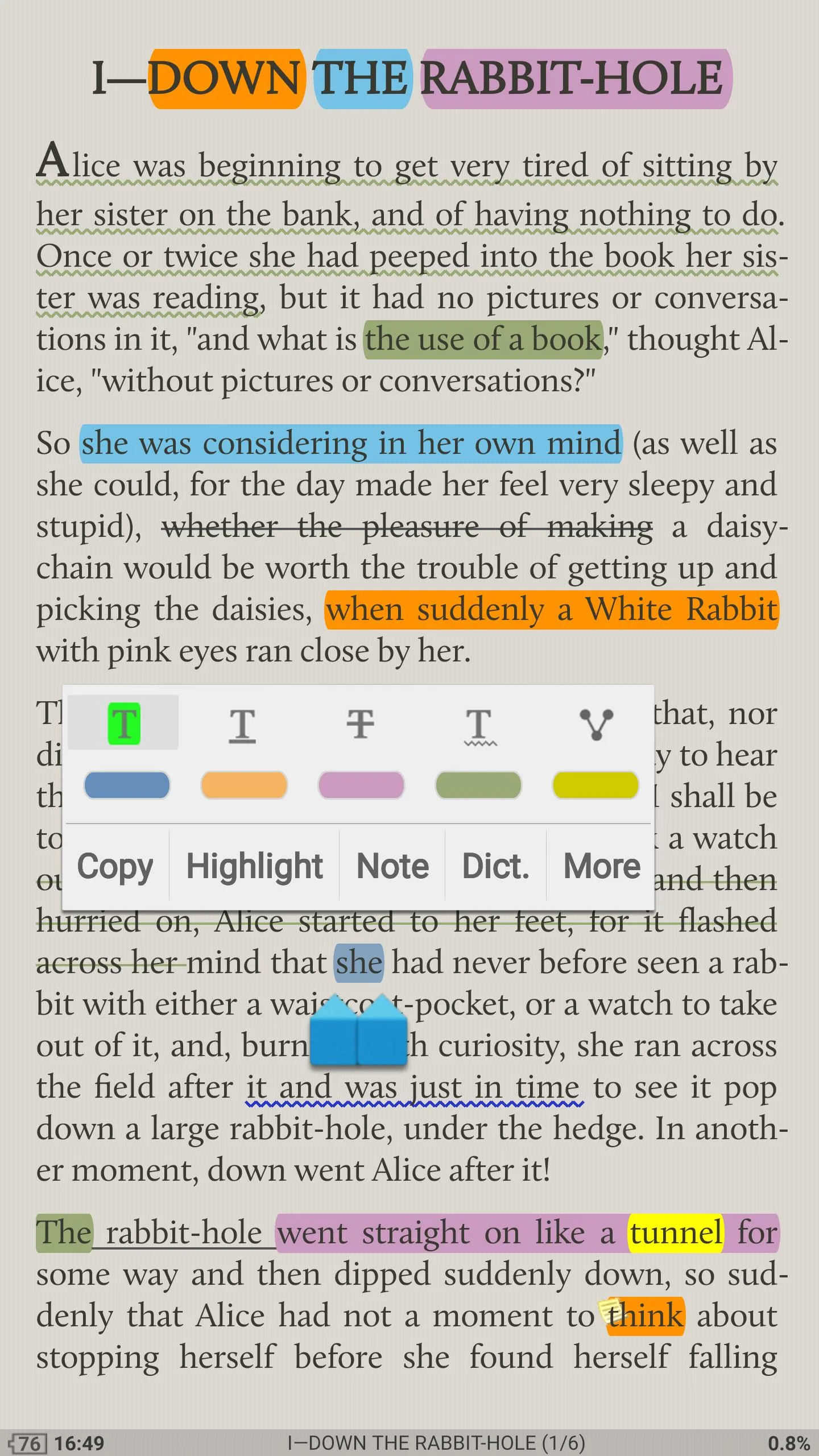 Screenshot moon+ reader pro mod Screenshot moon+ reader pro mod