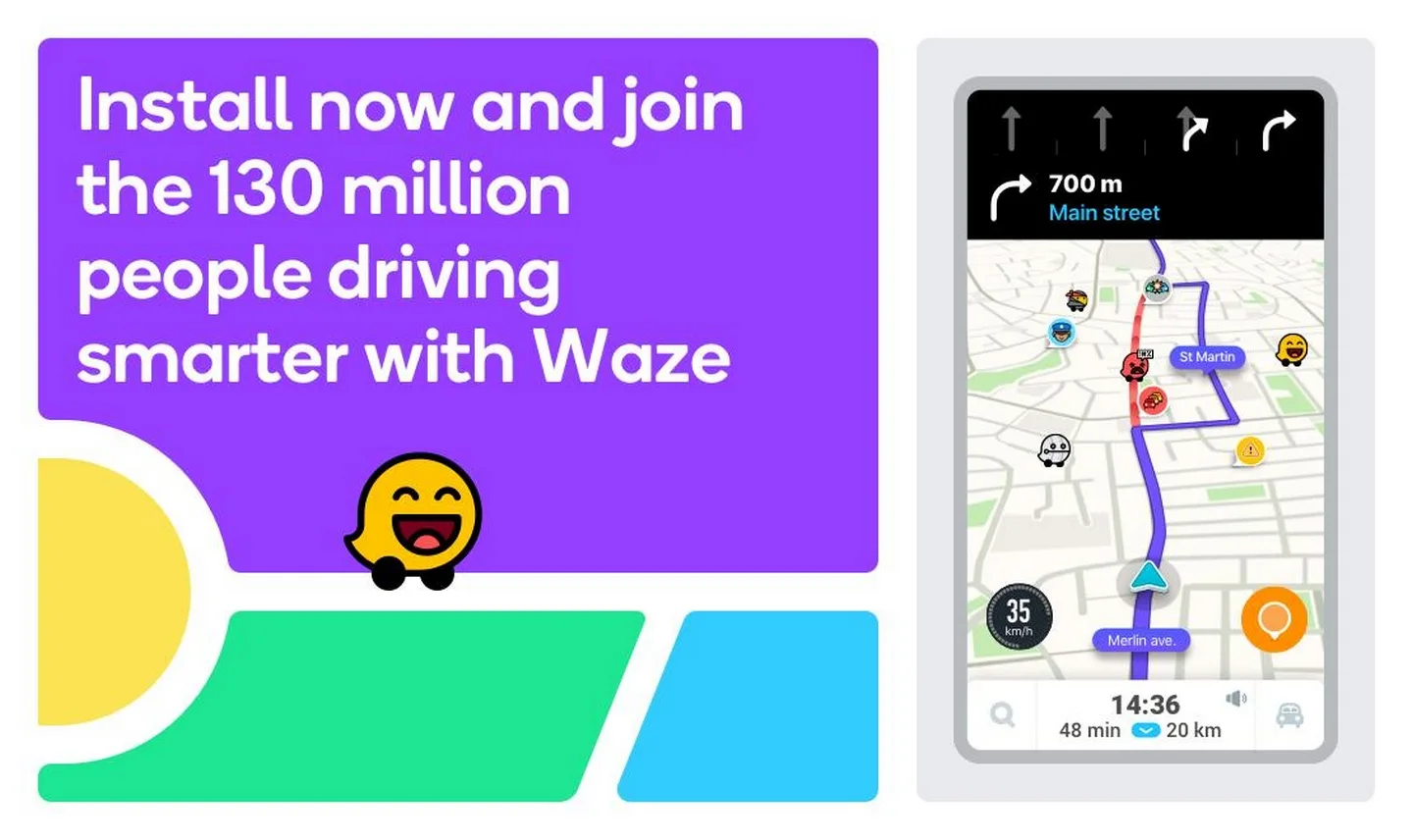 Screenshot Waze GPS Screenshot Waze GPS