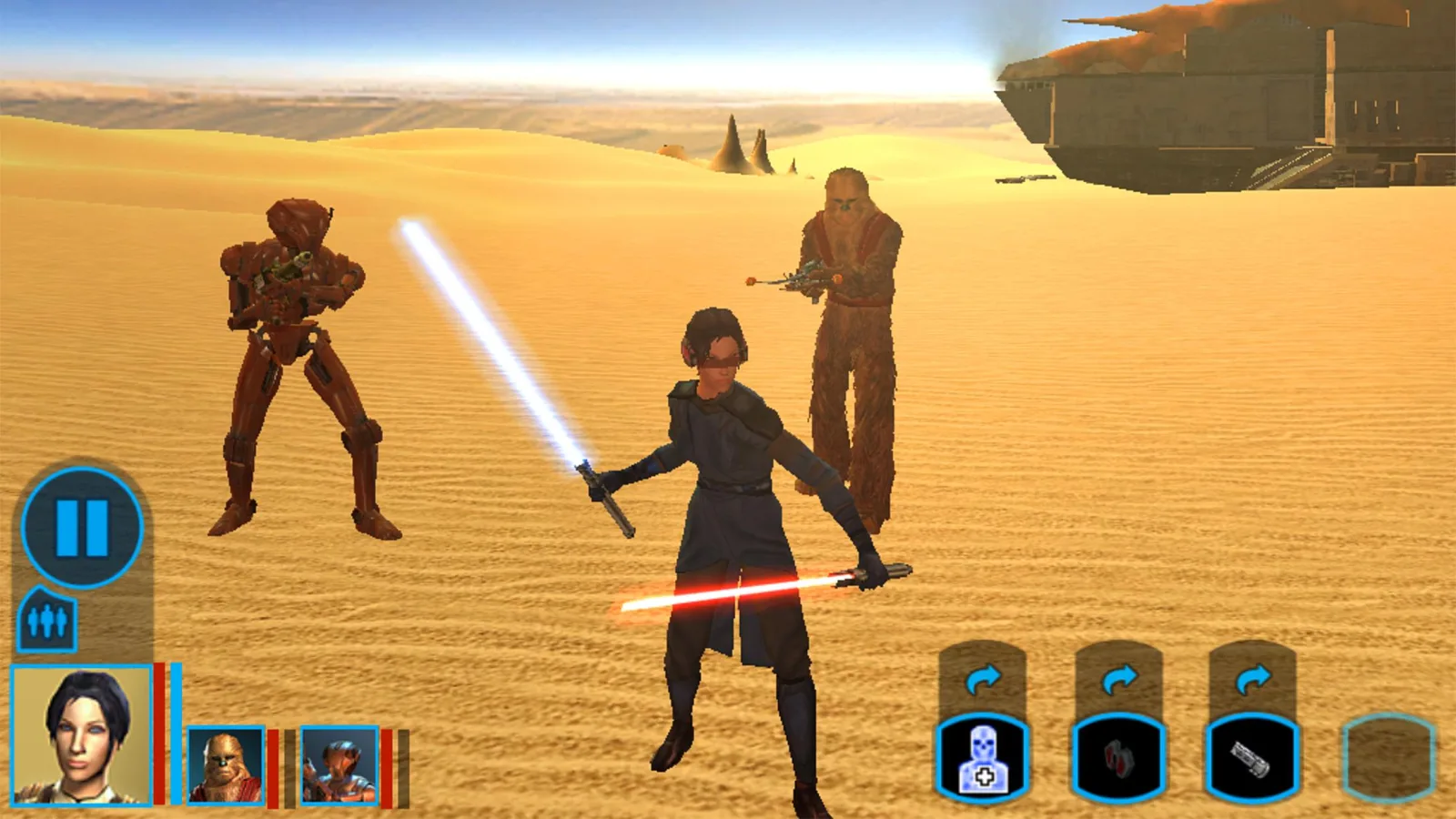 Game screenshot Star Wars KOTOR hacked Game screenshot Star Wars KOTOR hacked