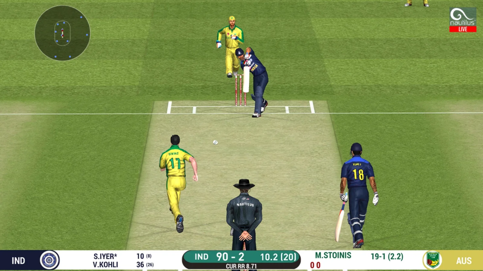 Game screenshot Real Cricket 20 Download Game screenshot Real Cricket 20 Download