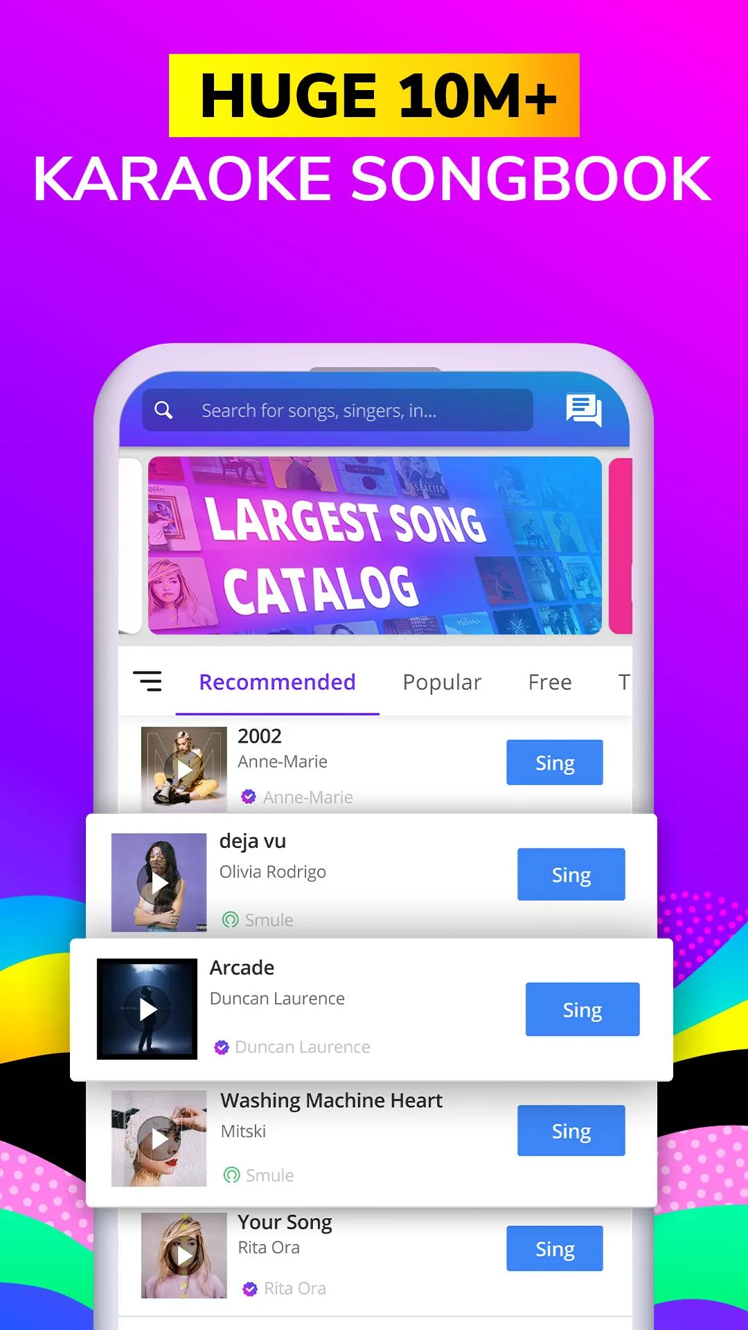 Screenshot Smule apk Screenshot Smule apk