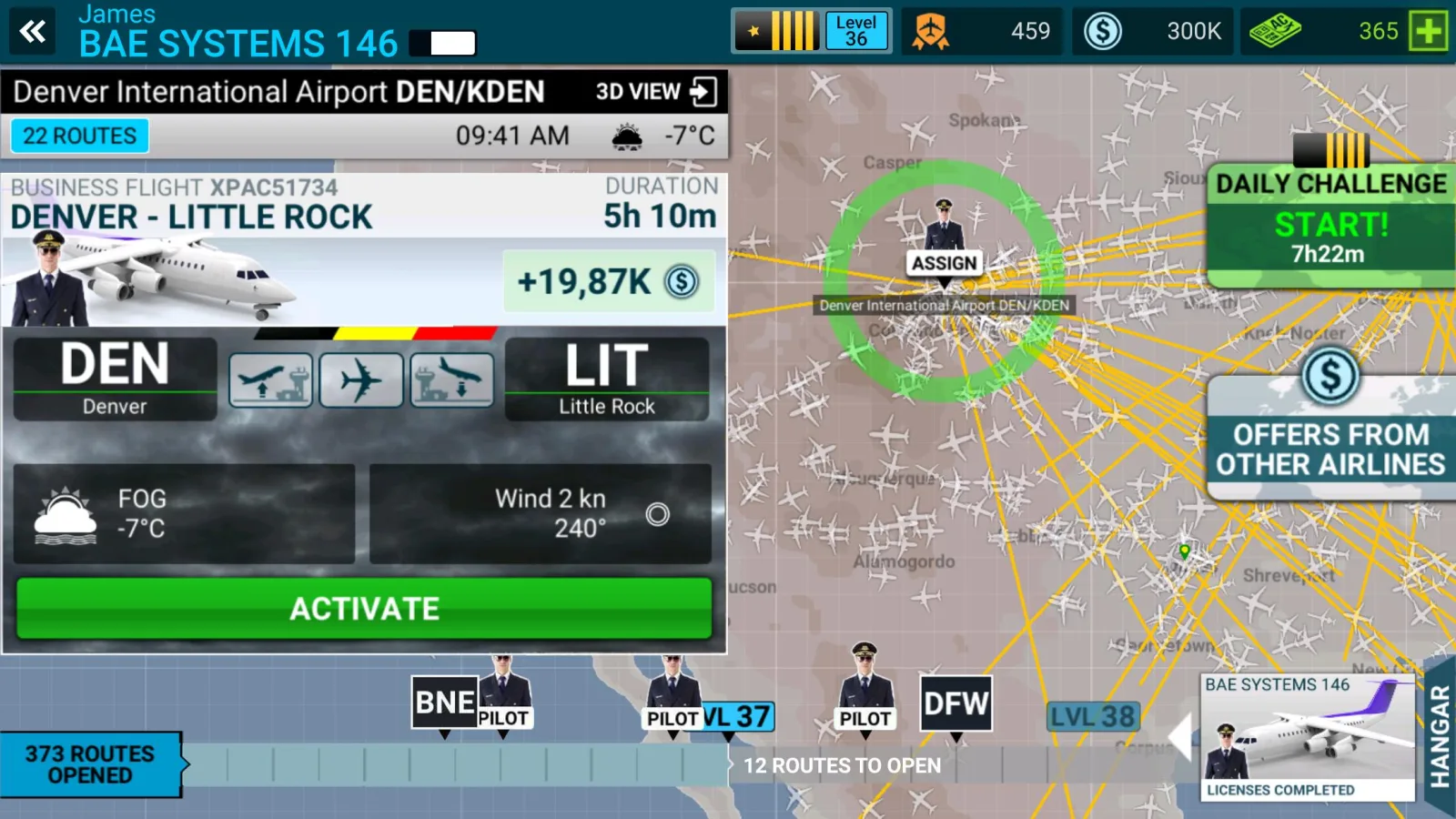 Game screenshot airline commander mod Game screenshot airline commander mod