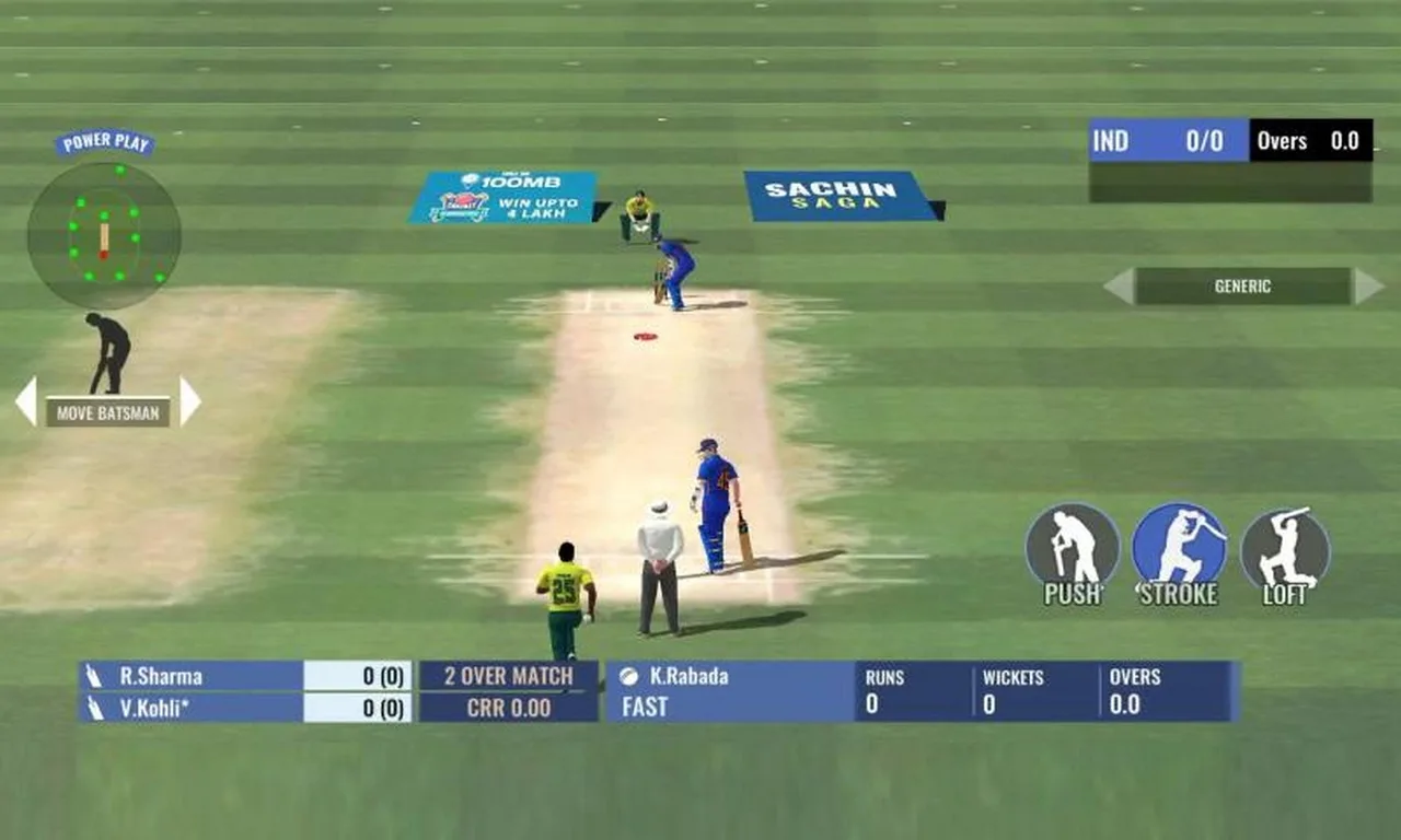 Game screenshot Sachin Saga Game Game screenshot Sachin Saga Game