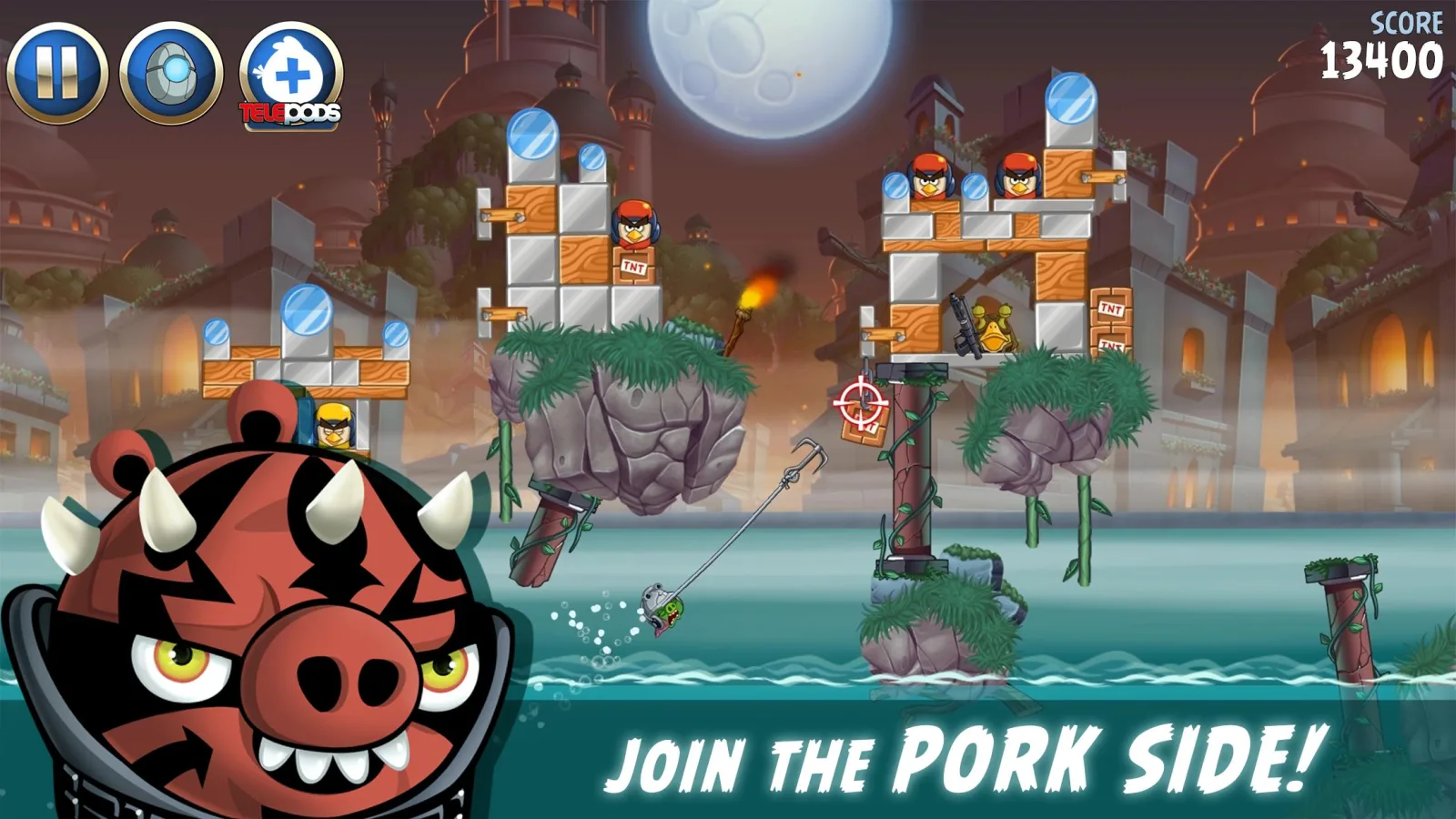 Game screenshot human: angry birds star wars 2 mod Game screenshot human: angry birds star wars 2 mod