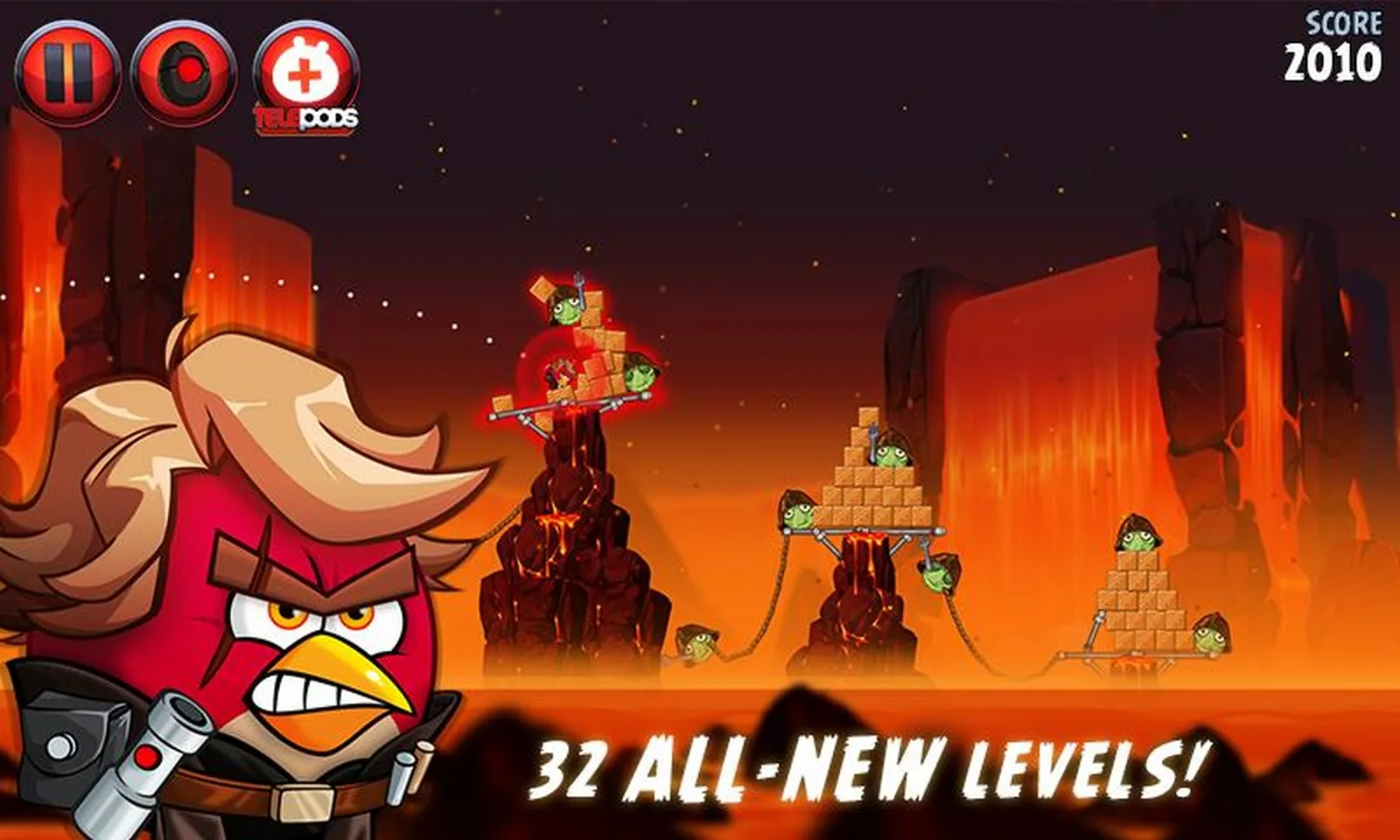 Game screenshot human: angry birds star wars 2 unblocked Game screenshot human: angry birds star wars 2 unblocked