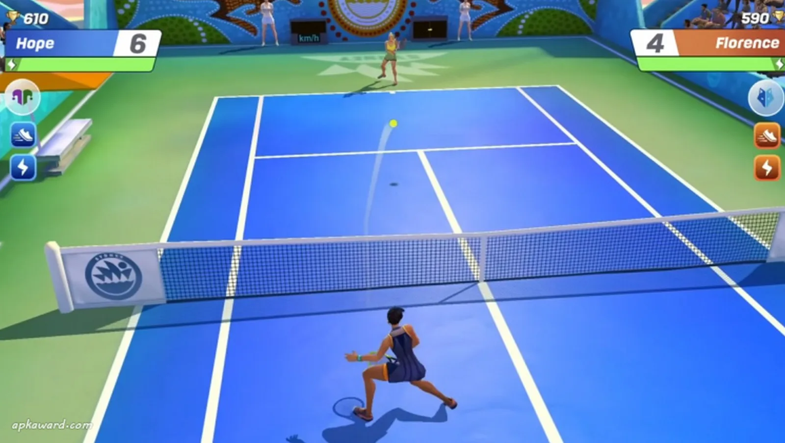 Game screenshot human: tennis clash mod apk Game screenshot human: tennis clash mod apk