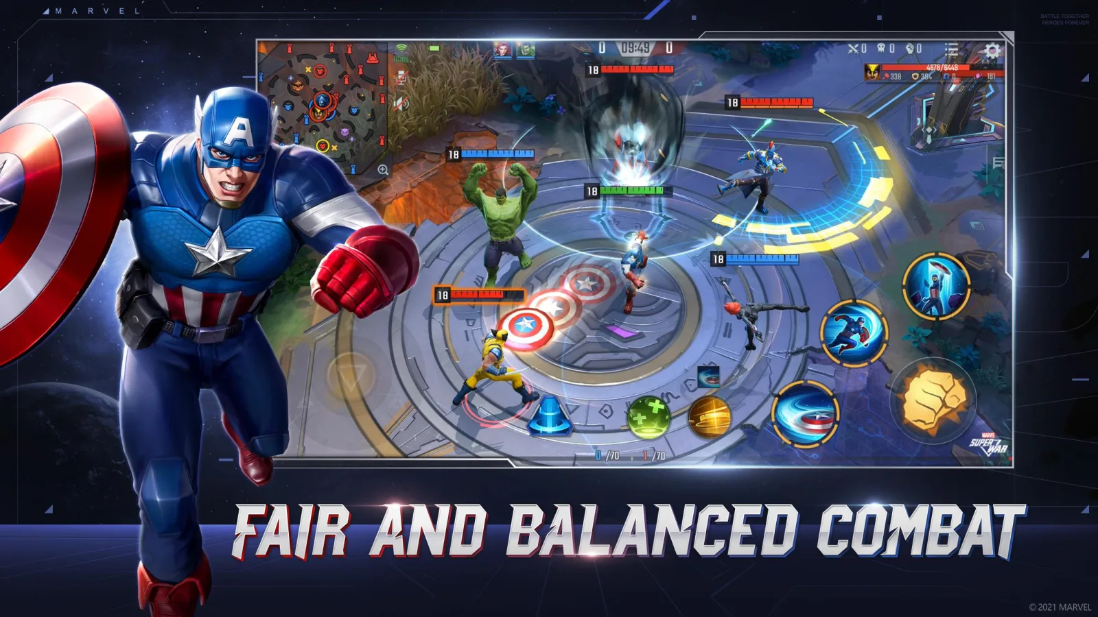 Game screenshot MARVEL Super War hacked Game screenshot MARVEL Super War hacked
