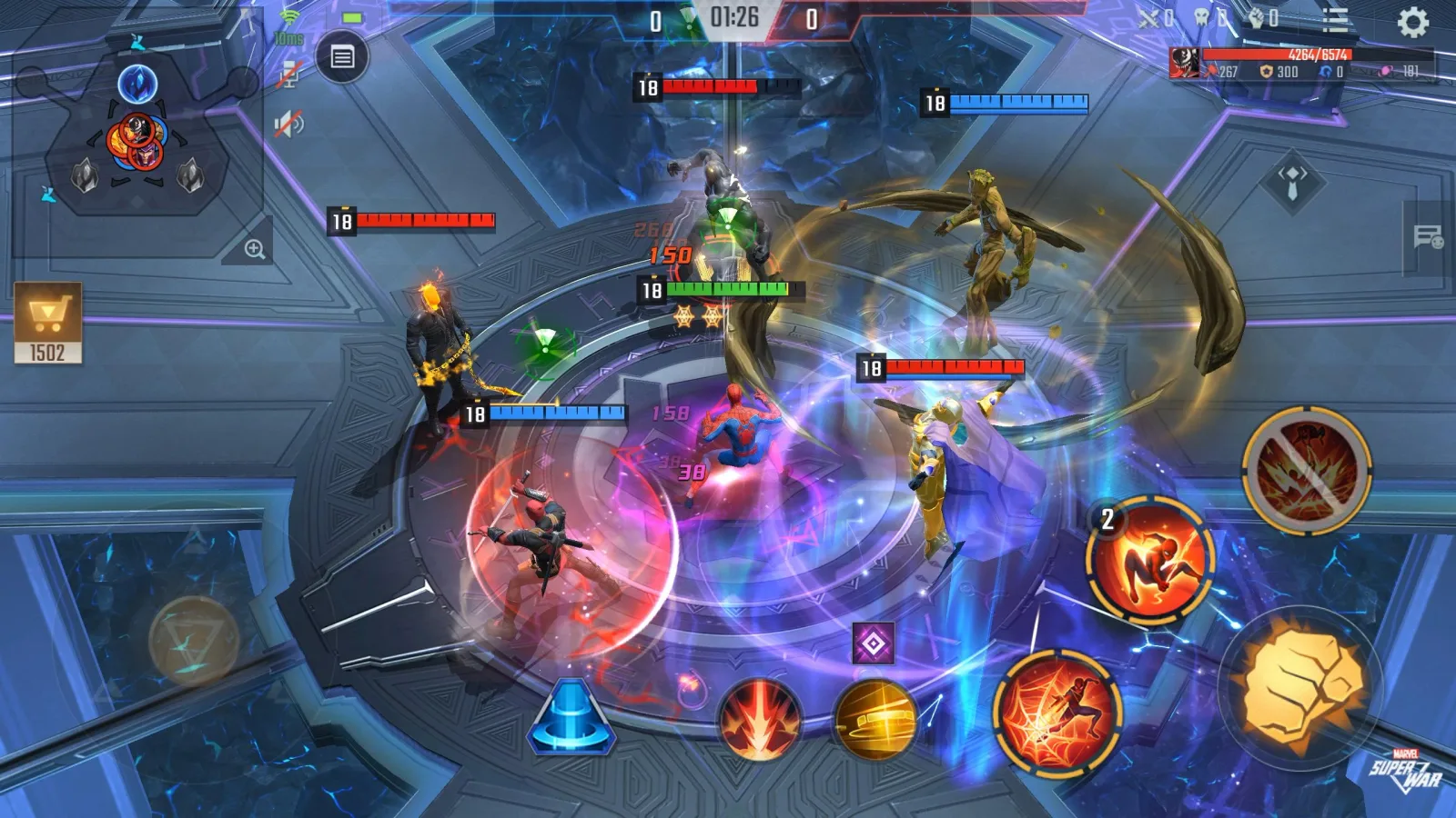 Game screenshot MARVEL Super War cracked Game screenshot MARVEL Super War cracked