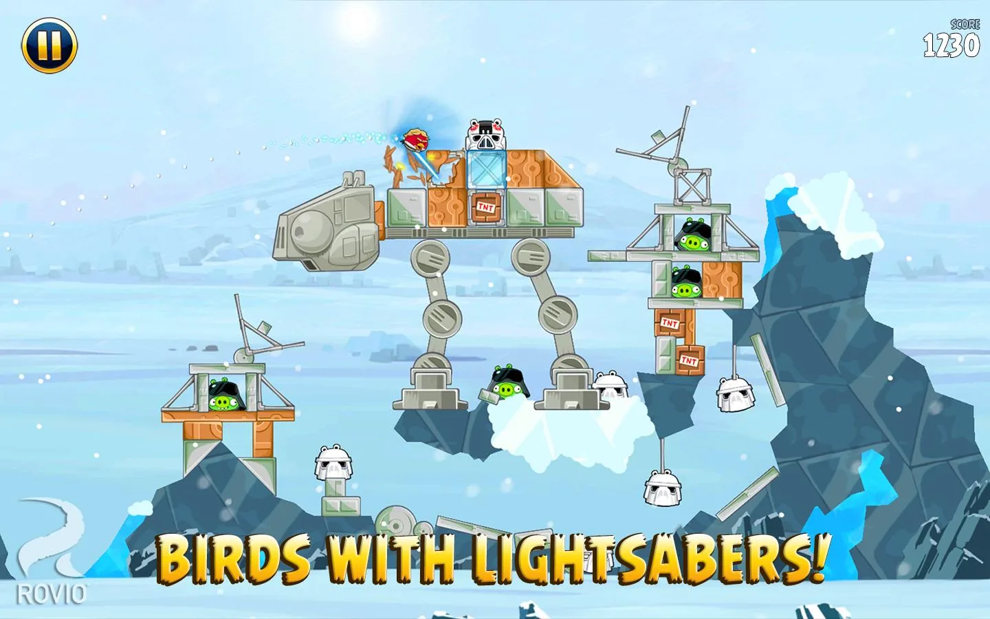 Game screenshot Angry Birds Star Wars mod Game screenshot Angry Birds Star Wars mod