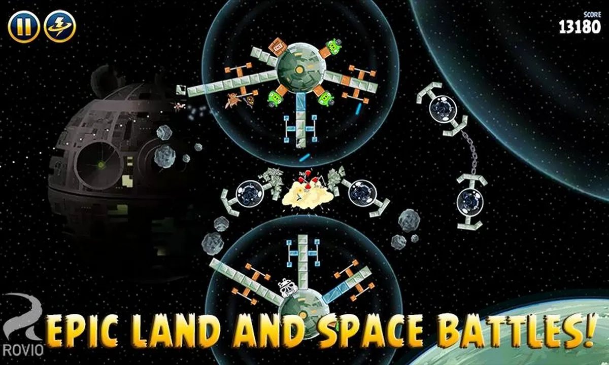 Game screenshot Angry Birds Star Wars cheats Game screenshot Angry Birds Star Wars cheats