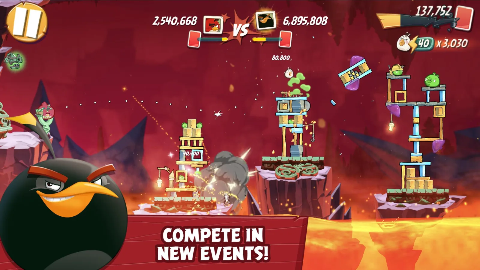 Game screenshot Angry Birds 2 mod apk Game screenshot Angry Birds 2 mod apk