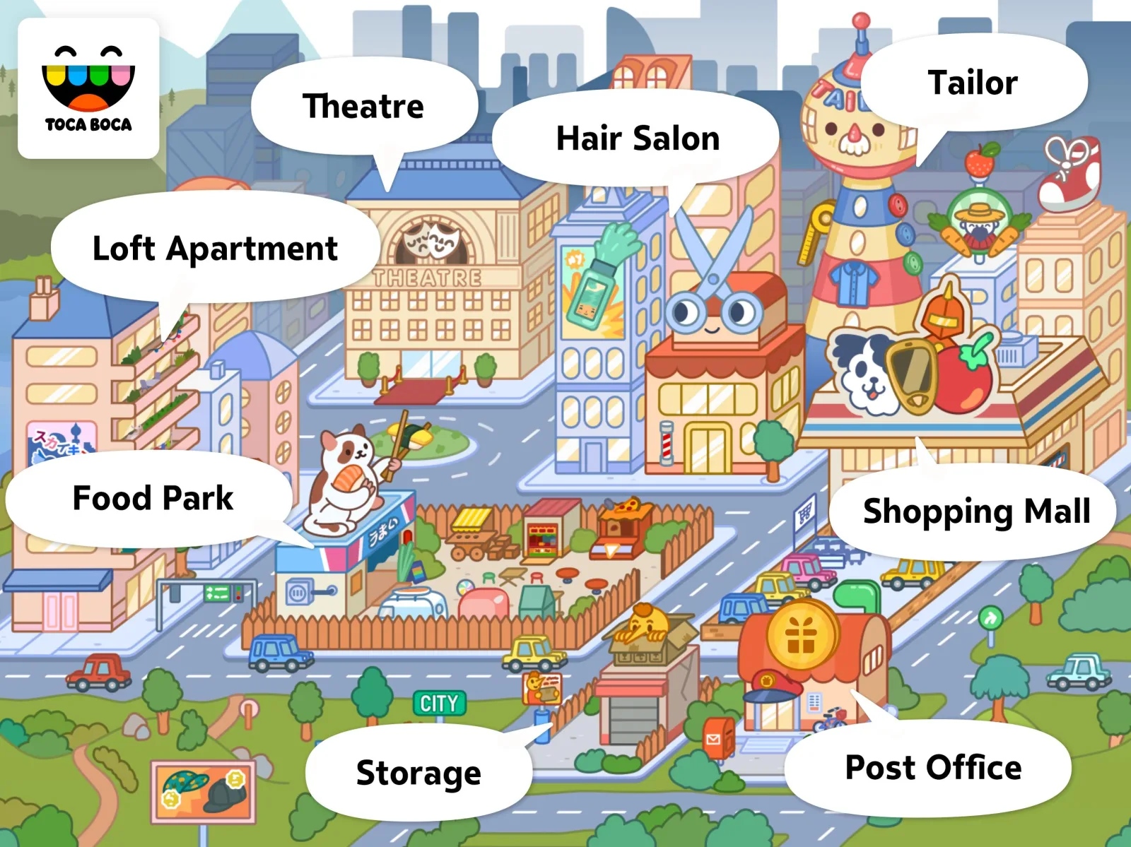 Toca Life City screenshot 1 Toca Life City screenshot 1