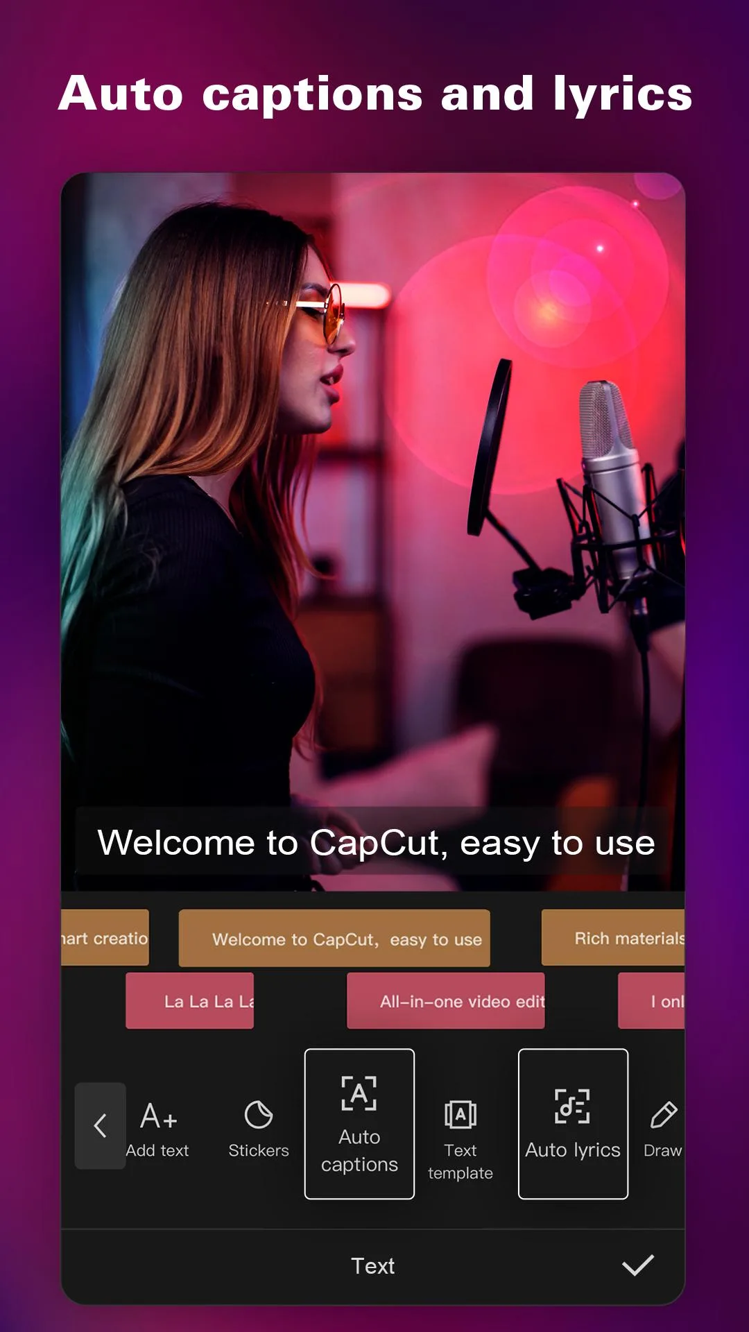 Screenshot CapCut application Screenshot CapCut application
