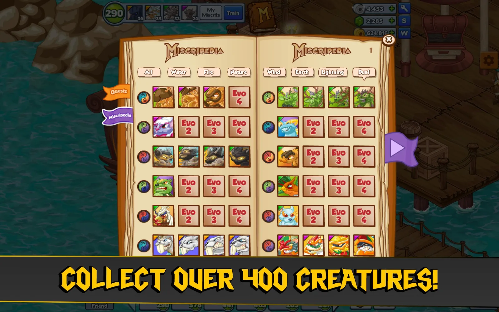 Game screenshot Miscrits apk Game screenshot Miscrits apk