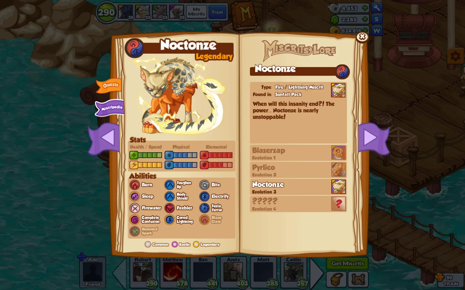 Game screenshot Miscrits The game Game screenshot Miscrits The game