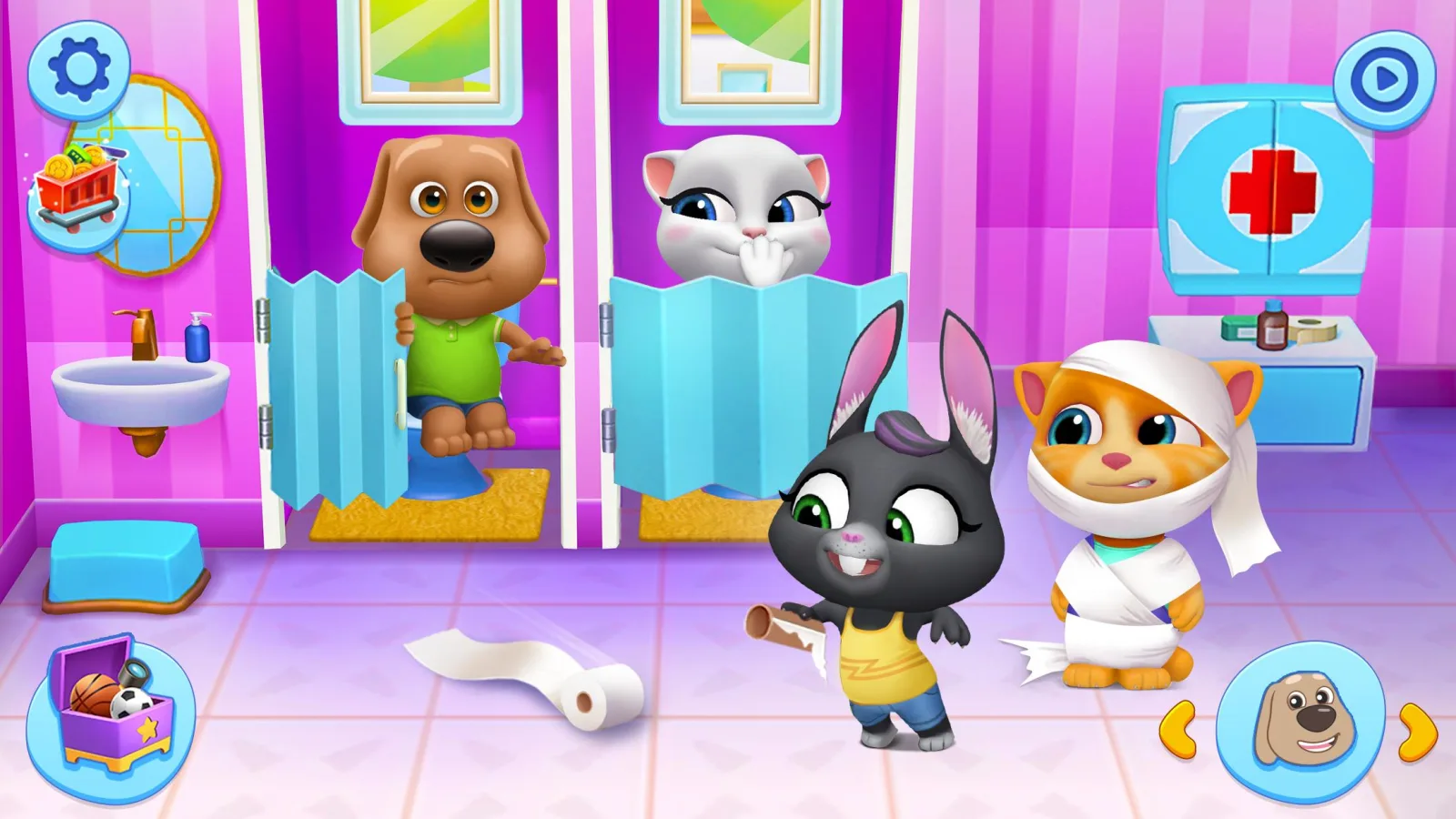 Game screenshot My Talking Tom Friends mod Game screenshot My Talking Tom Friends mod