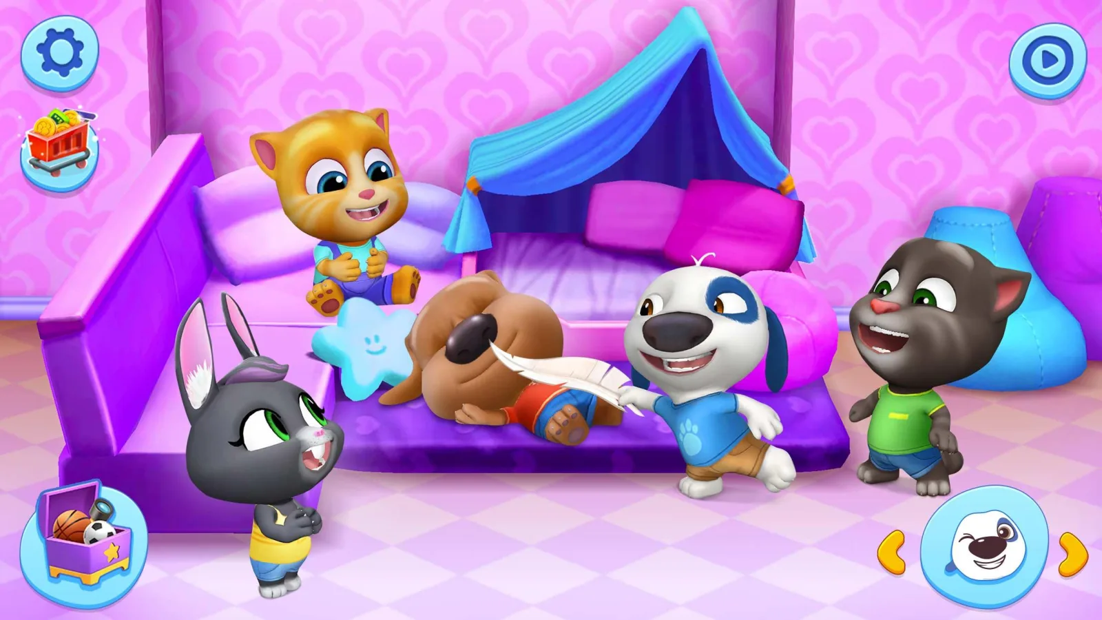 Game screenshot My Talking Tom Friends latest version Game screenshot My Talking Tom Friends latest version