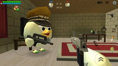 Oyun ekran görüntüsü Chicken Gun apk