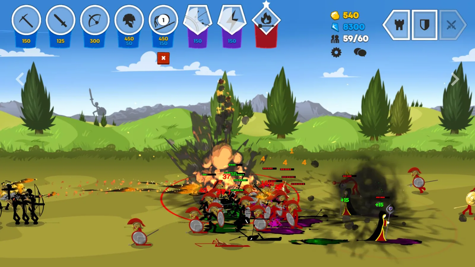 Game screenshot Stick War 3 mod apk Game screenshot Stick War 3 mod apk