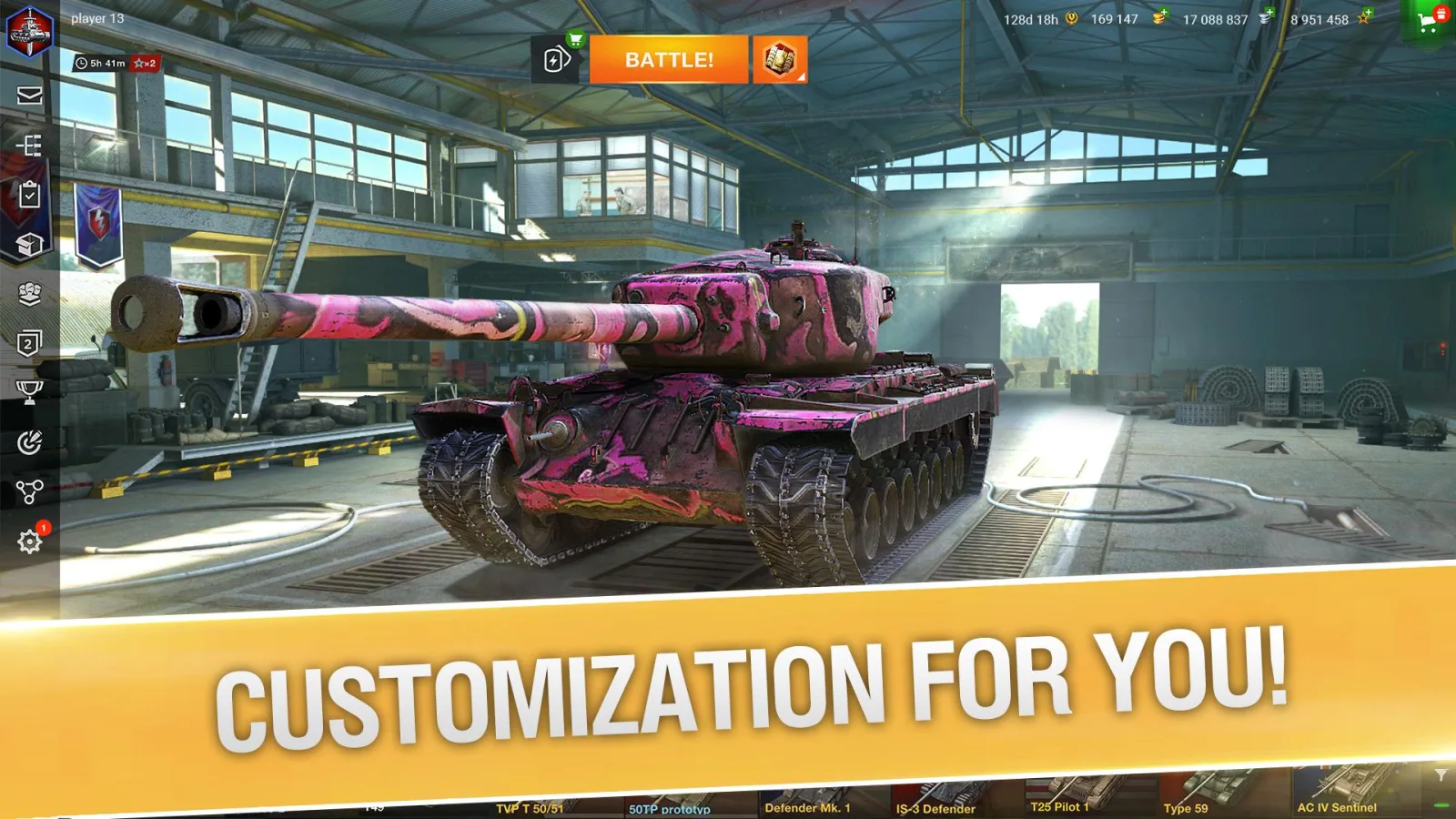Game screenshot World of Tanks Blitz mod apk Game screenshot World of Tanks Blitz mod apk