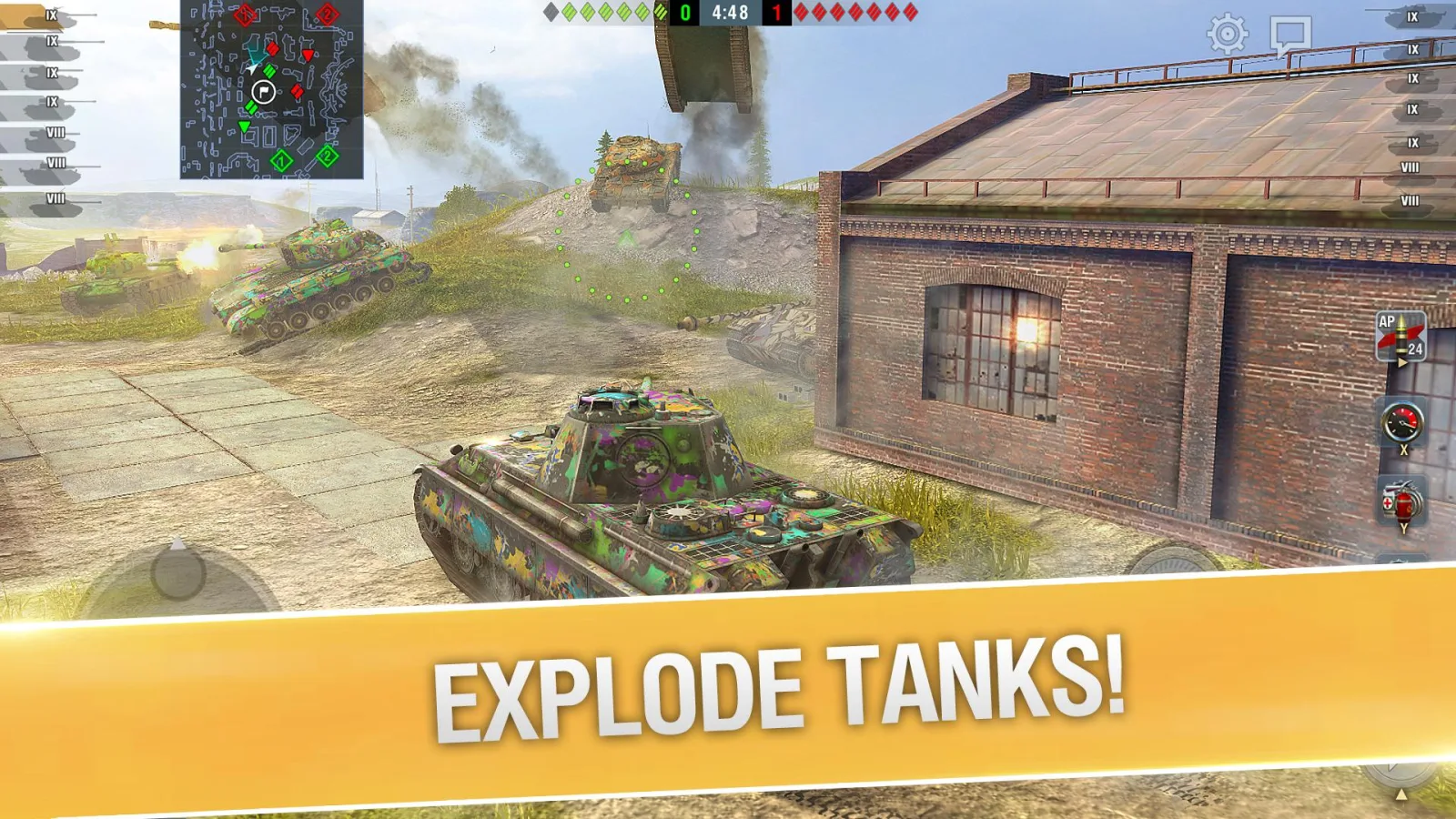 Game screenshot World of Tanks Blitz unblocked Game screenshot World of Tanks Blitz unblocked