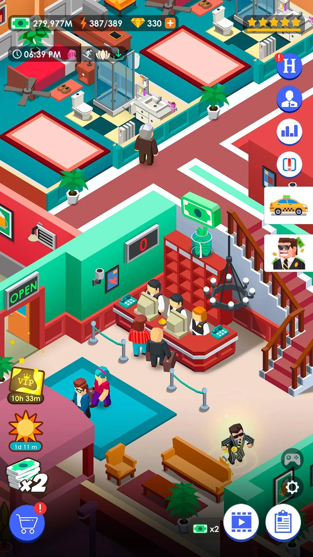 Game screenshot Hotel Empire Tycoon Download Game screenshot Hotel Empire Tycoon Download