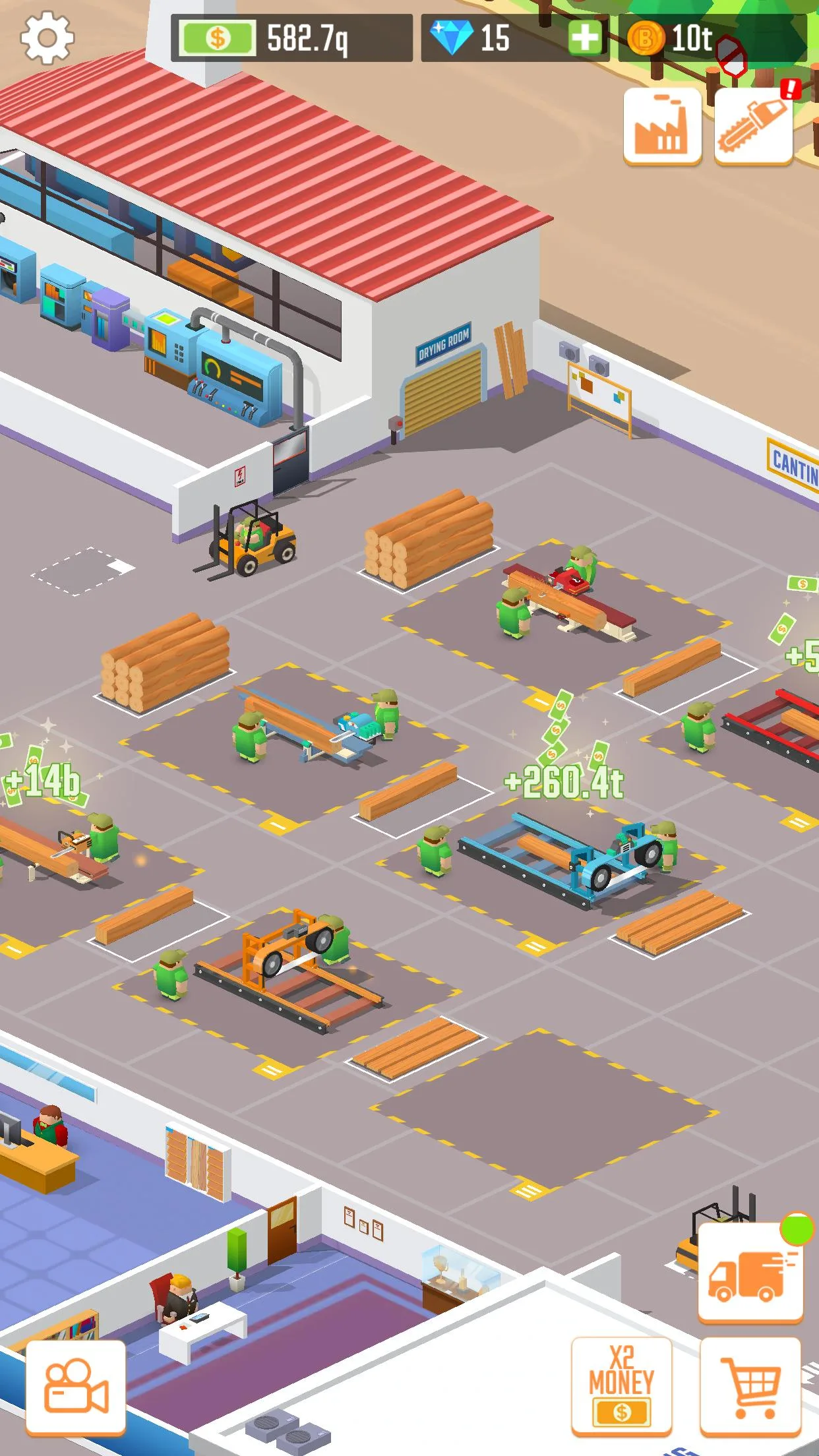 Game screenshot Idle Lumber Empire cheats Game screenshot Idle Lumber Empire cheats